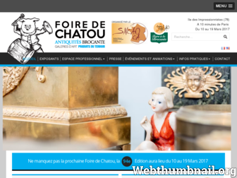 foiredechatou.com website preview