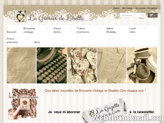 legrenierdelisette.com website preview