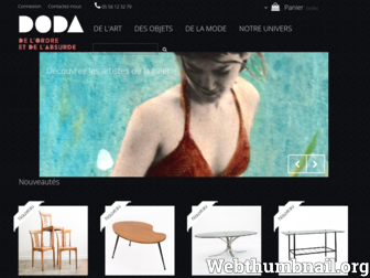doda-galerie-art-vintage-brocante.com website preview