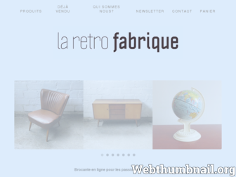 laretrofabrique.com website preview