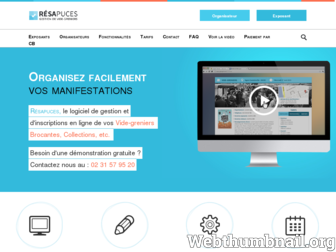 resapuces.fr website preview