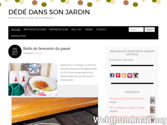 dededanssonjardin.com website preview