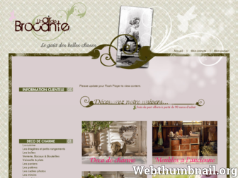 unairdebrocante.com website preview