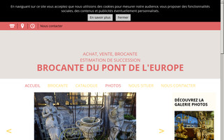 brocante-orleans-loiret.fr website preview