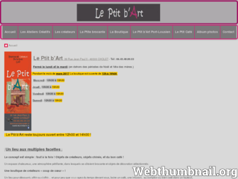 leptitbart.fr website preview