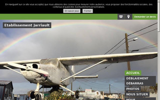 jarriault.fr website preview