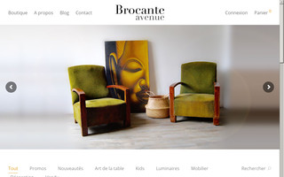 brocanteavenue.com website preview
