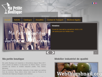 ma-petite-boutique.fr website preview