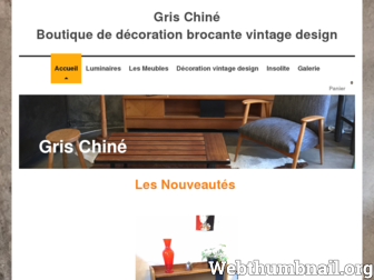 gris-chine.com website preview