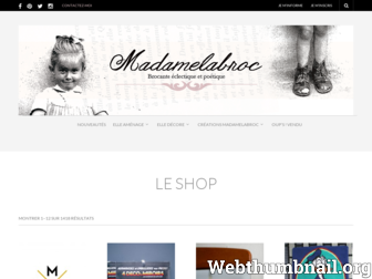 madamelabroc.com website preview