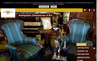 antiquites-ebenisteriedart-martinique.fr website preview