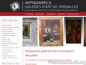 antiques-versailles.com website preview