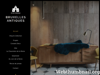 bruxellesantiques.fr website preview