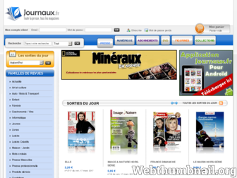 journaux.fr website preview