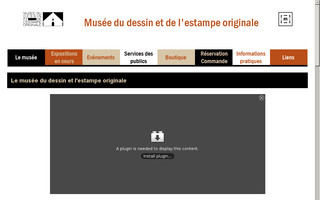 gravelines-musee-estampe.fr website preview