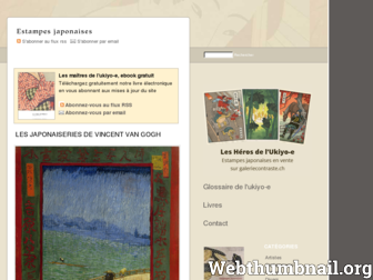 estampes-japonaises.org website preview