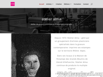 atelier-alma.com website preview