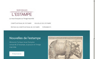 nouvellesdelestampe.fr website preview