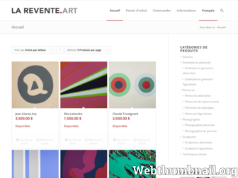 lareventeart.com website preview