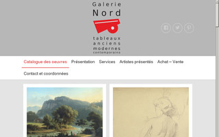 galerie-nord.fr website preview