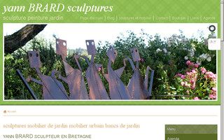 yannbrardsculptures.e-monsite.com website preview
