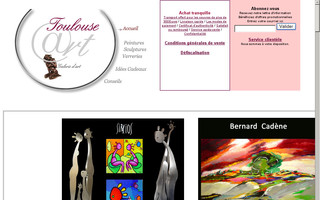 toulouseart.com website preview