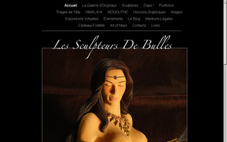 lessculpteursdebulles.fr website preview