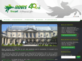 bovis-fineart.com website preview
