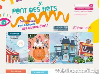 collection-pontdesarts.fr website preview