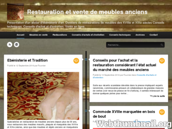 ebenisterie-et-tradition.net website preview