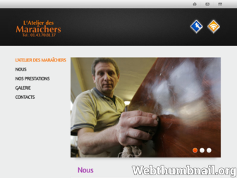 latelier-des-maraichers.fr website preview