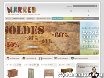 narreo.fr website preview