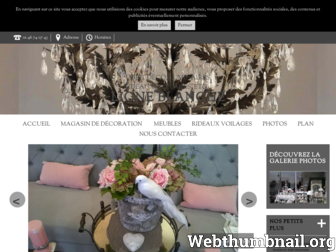 decoration-ligneblanche-antony.fr website preview