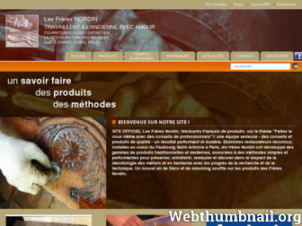 freresnordin.fr website preview