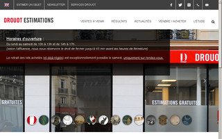 drouot-estimations.com website preview