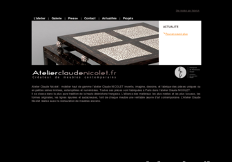 atelierclaudenicolet.com website preview