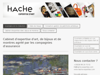 laurent-hache.com website preview