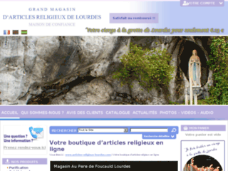 articles-religieux-lourdes.com website preview