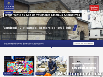 emmaus-alternatives.org website preview