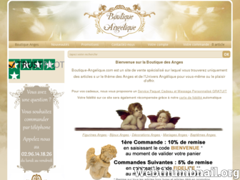 boutique-angelique.com website preview