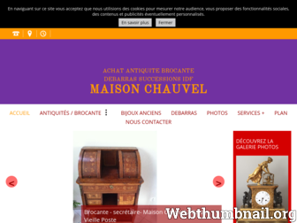 antiquite-debarras-paris.fr website preview