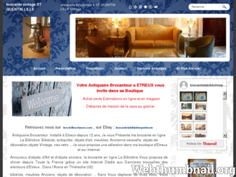 brocante-la-biblotine.com website preview