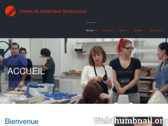 centreceramiquebonsecours.com website preview