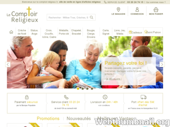 comptoir-religieux.fr website preview