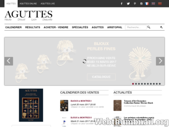 aguttes.com website preview