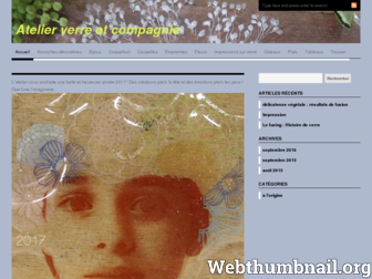 atelierverreetcompagnie.wordpress.com website preview