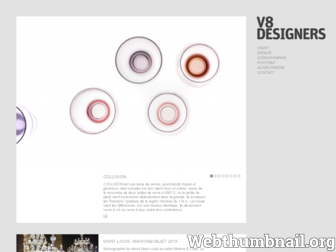 v8designers.com website preview