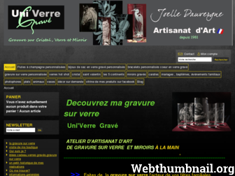 uni-verre-grave.mywizi.com website preview