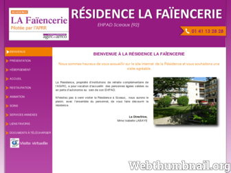 faiencerie-sceaux.com website preview