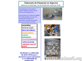 faiencerie-passavant.monsite-orange.fr website preview